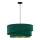 Duolla - Chandelier on a string KOBO 1xE27/15W/230V d. 45 cm green/gold