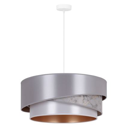 Duolla - Chandelier on a string KOBO 1xE27/15W/230V d. 45 cm silver/gold
