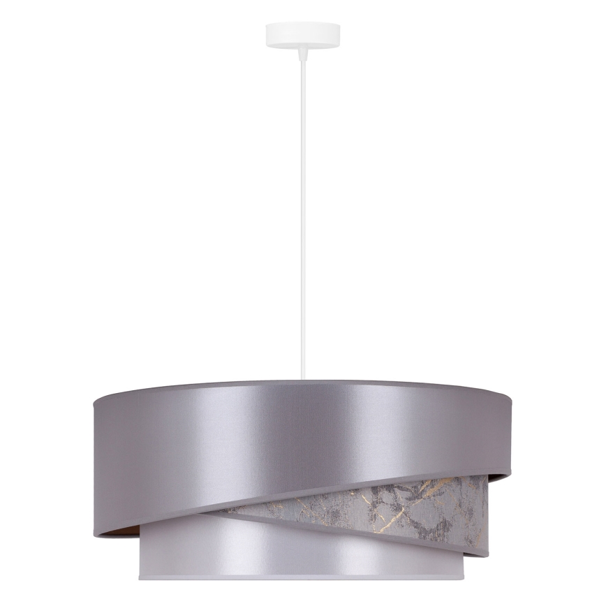 Duolla - Chandelier on a string KOBO 1xE27/15W/230V d. 45 cm silver/gold