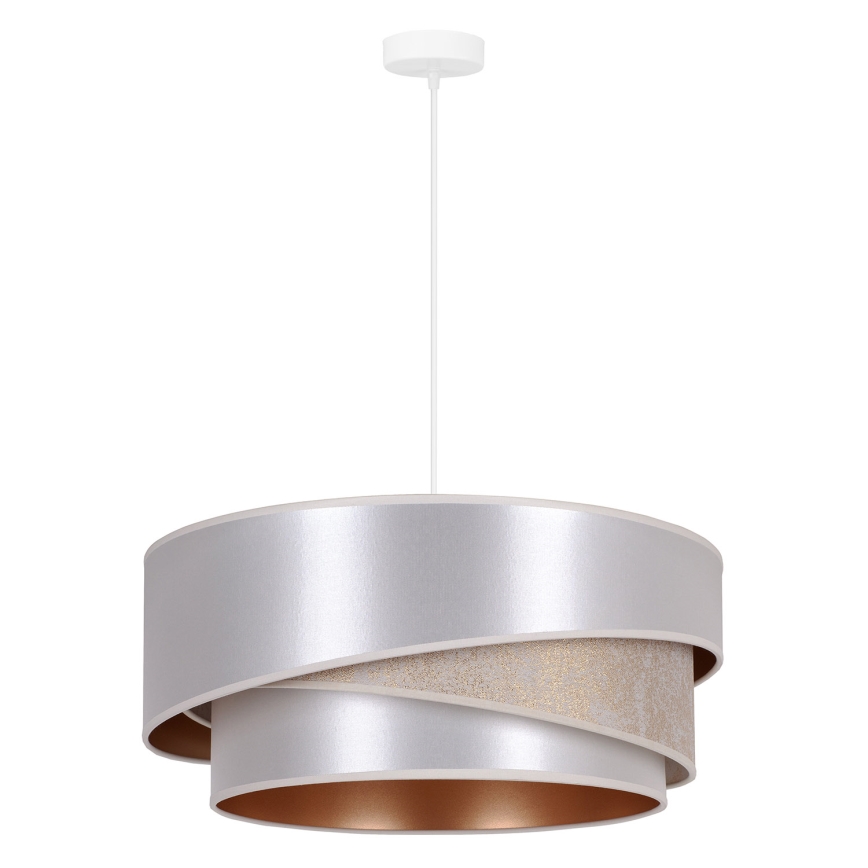 Duolla - Chandelier on a string KOBO 1xE27/15W/230V d. 45 cm silver/gold
