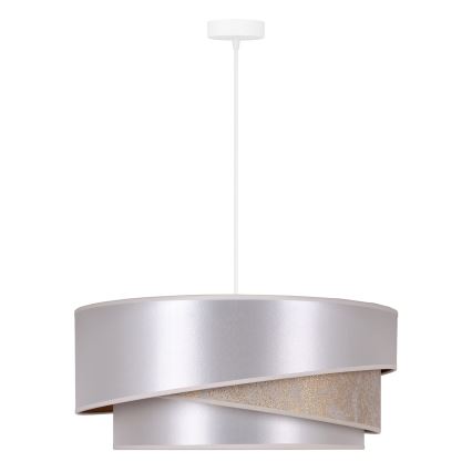 Duolla - Chandelier on a string KOBO 1xE27/15W/230V d. 45 cm silver/gold