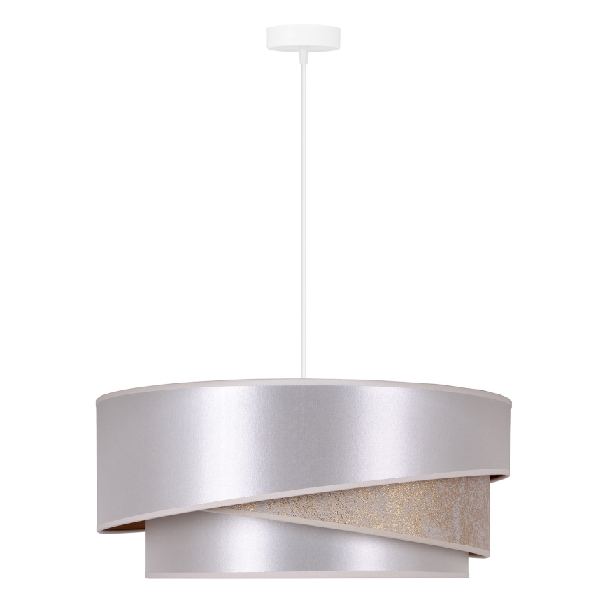 Duolla - Chandelier on a string KOBO 1xE27/15W/230V d. 45 cm silver/gold