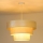 Duolla - Chandelier on a string LUNETA 1xE27/40W/230V d. 45 cm creamy