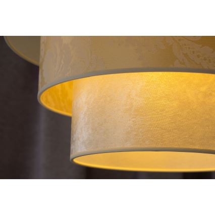 Duolla - Chandelier on a string LUNETA 1xE27/40W/230V d. 45 cm creamy