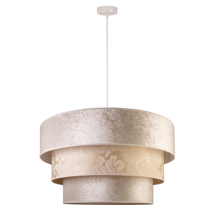 Duolla - Chandelier on a string LUNETA 1xE27/40W/230V d. 45 cm creamy
