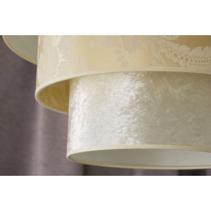 Duolla - Chandelier on a string LUNETA 1xE27/40W/230V d. 45 cm creamy