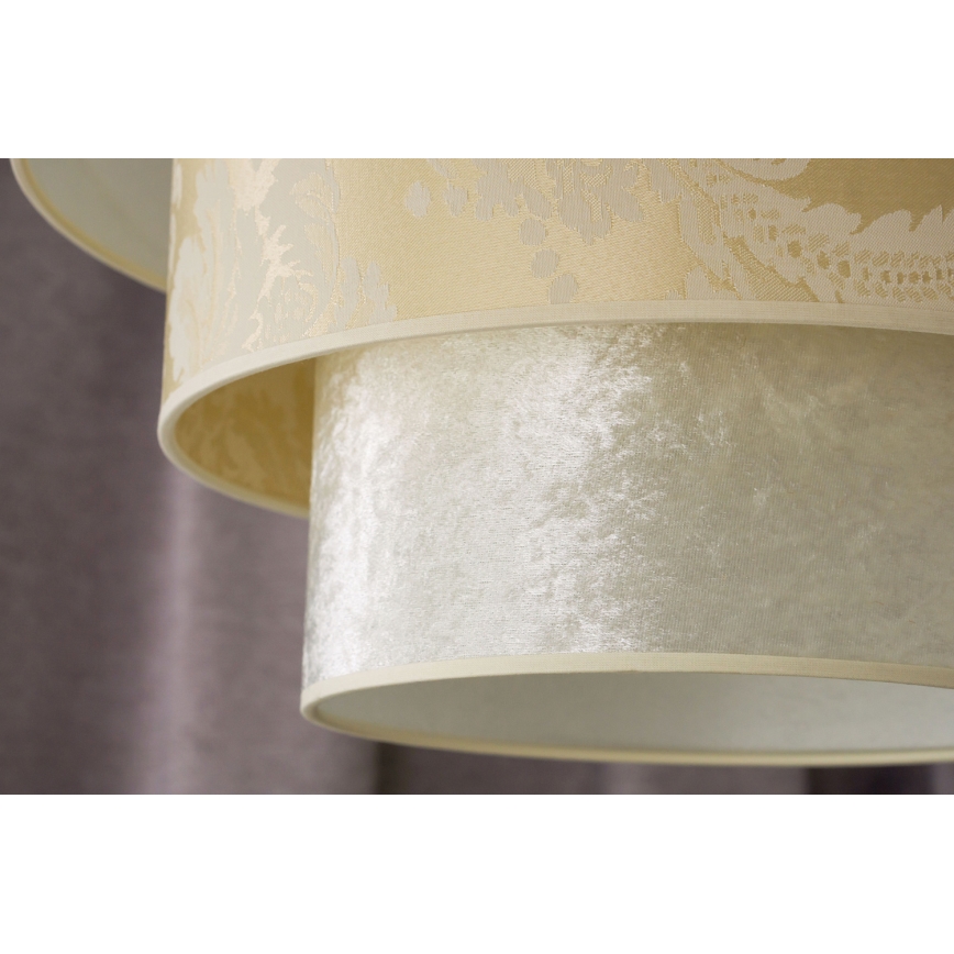 Duolla - Chandelier on a string LUNETA 1xE27/40W/230V d. 45 cm creamy