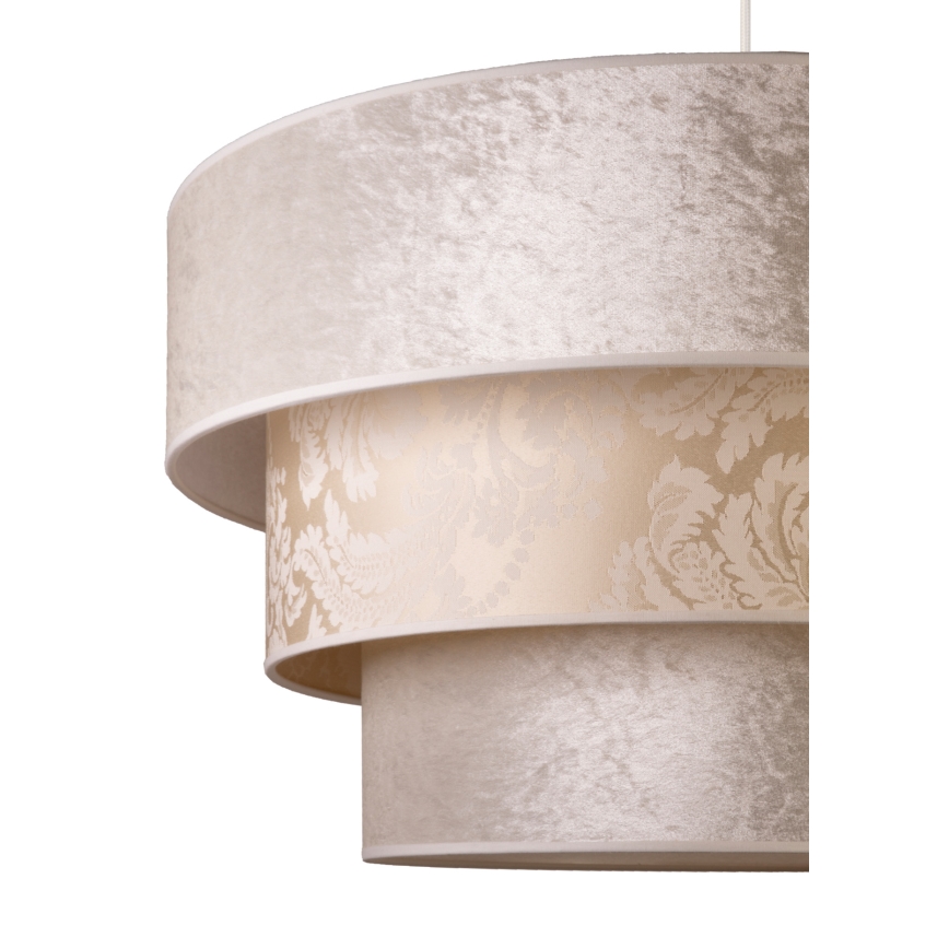 Duolla - Chandelier on a string LUNETA 1xE27/40W/230V d. 45 cm creamy