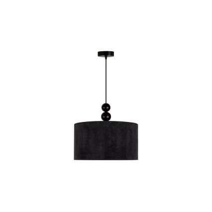 Duolla - Chandelier on a string LYON 1xE27/15W/230V d. 40 cm black