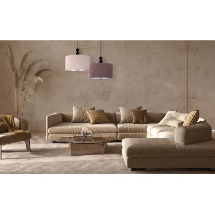 Duolla - Chandelier on a string LYON 1xE27/15W/230V d. 40 cm brown