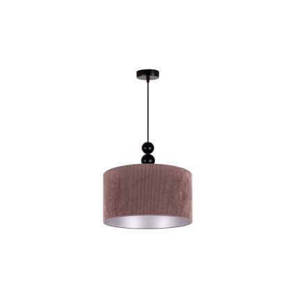 Duolla - Chandelier on a string LYON 1xE27/15W/230V d. 40 cm brown