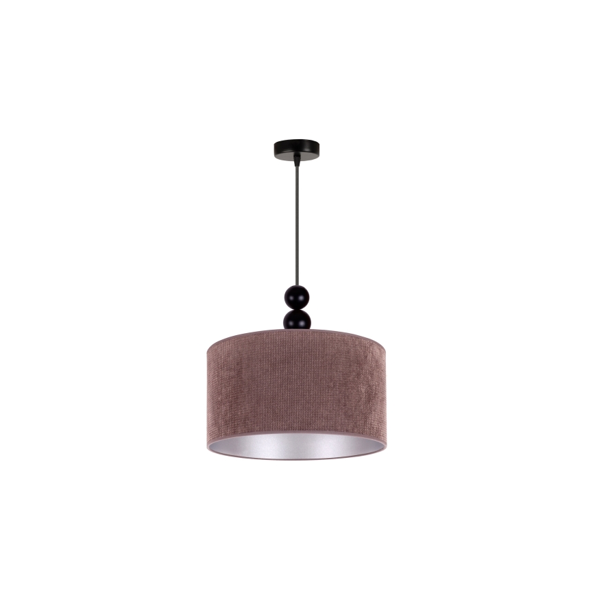Duolla - Chandelier on a string LYON 1xE27/15W/230V d. 40 cm brown
