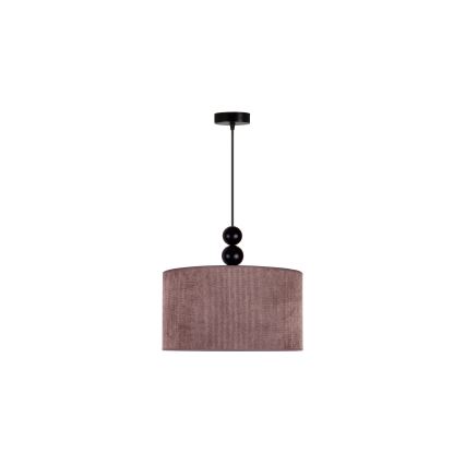 Duolla - Chandelier on a string LYON 1xE27/15W/230V d. 40 cm brown