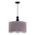 Duolla - Chandelier on a string LYON 1xE27/15W/230V d. 40 cm grey