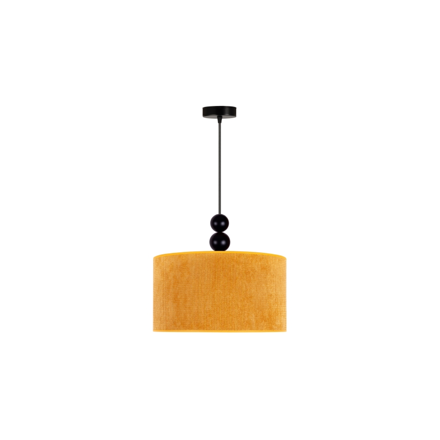 Duolla - Chandelier on a string LYON 1xE27/15W/230V d. 40 cm yellow