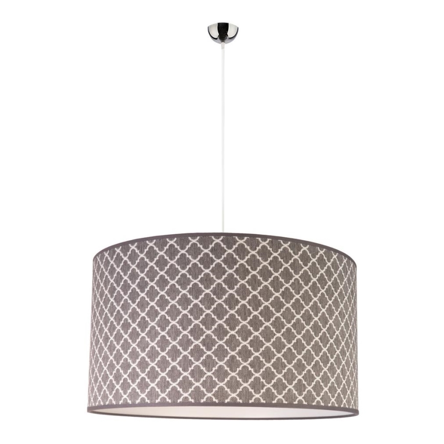 Duolla - Chandelier on a string MAROKO 1xE27/40W/230V d. 45 cm grey