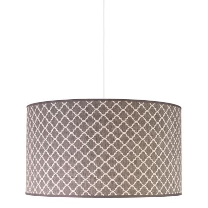 Duolla - Chandelier on a string MAROKO 1xE27/40W/230V d. 45 cm grey