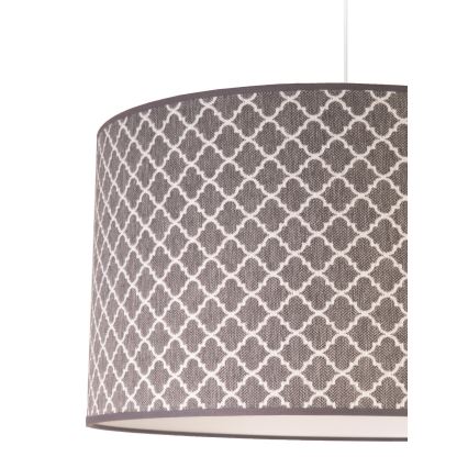 Duolla - Chandelier on a string MAROKO 1xE27/40W/230V d. 45 cm grey