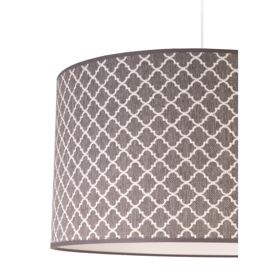 Duolla - Chandelier on a string MAROKO 1xE27/40W/230V d. 45 cm grey
