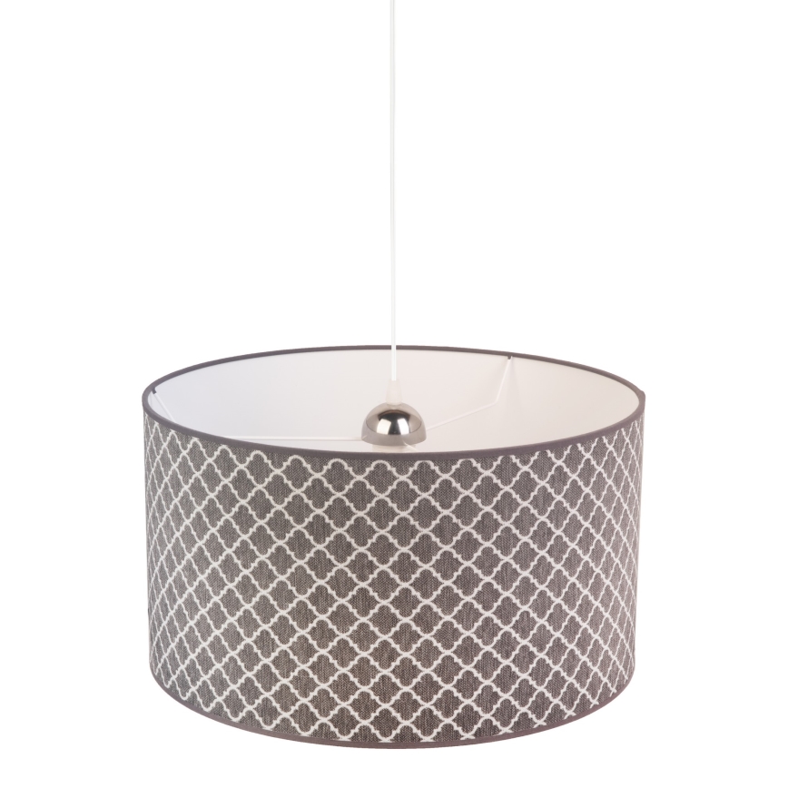 Duolla - Chandelier on a string MAROKO 1xE27/40W/230V d. 45 cm grey