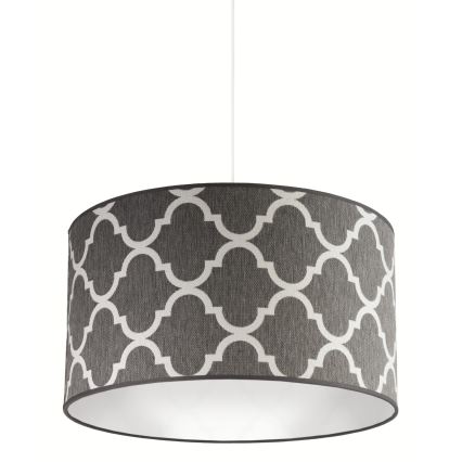 Duolla - Chandelier on a string MAROKO 1xE27/40W/230V d. 45 cm grey/white