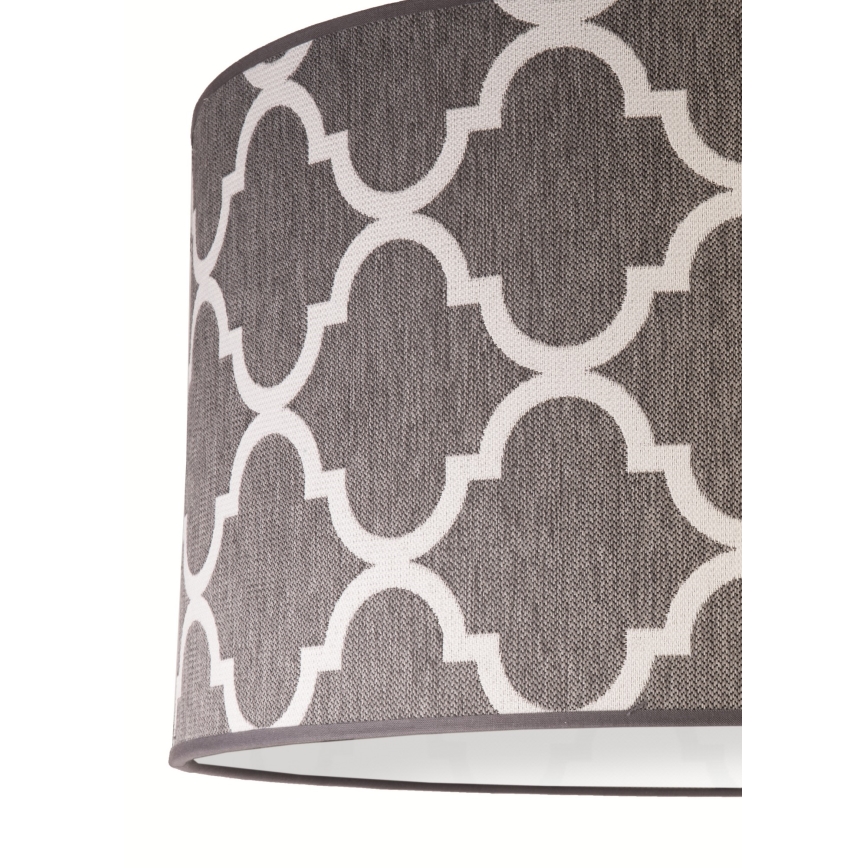 Duolla - Chandelier on a string MAROKO 1xE27/40W/230V d. 45 cm grey/white