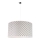 Duolla - Chandelier on a string MAROKO 1xE27/40W/230V d. 45 cm white/black