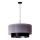 Duolla - Chandelier on a string NANTES 1xE27/15W/230V d. 45 cm silver/black