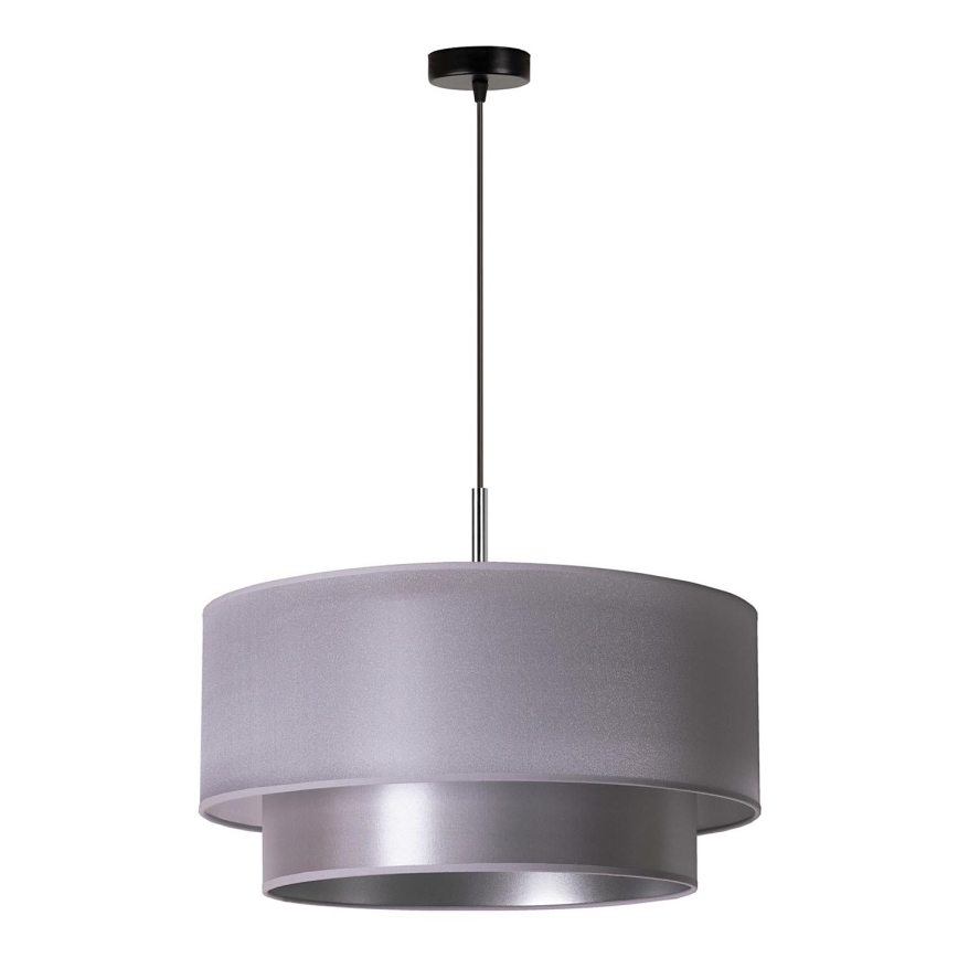 Duolla - Chandelier on a string NANTES 1xE27/15W/230V d. 45 cm silver