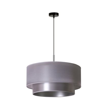 Duolla - Chandelier on a string NANTES 1xE27/15W/230V d. 45 cm silver