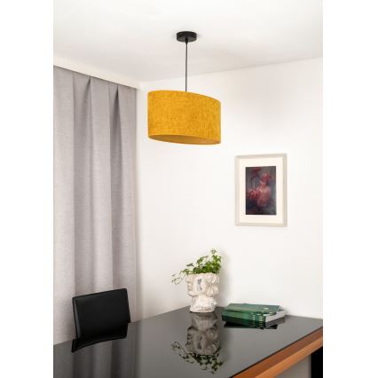 Duolla - Chandelier on a string OVAL 1xE27/15W/230V brown