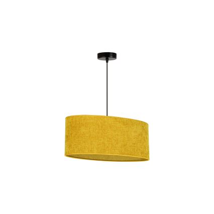 Duolla - Chandelier on a string OVAL 1xE27/15W/230V brown