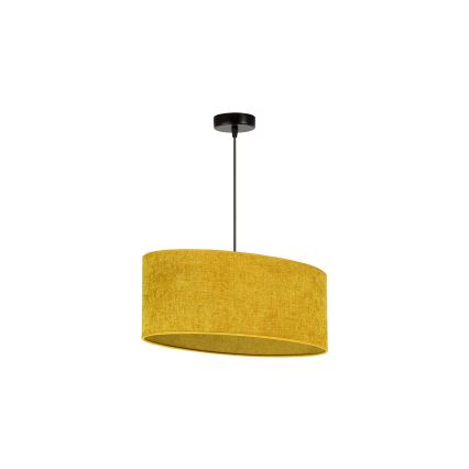 Duolla - Chandelier on a string OVAL 1xE27/15W/230V brown