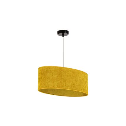 Duolla - Chandelier on a string OVAL 1xE27/15W/230V brown