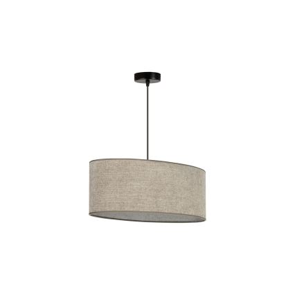 Duolla - Chandelier on a string OVAL 1xE27/15W/230V brown