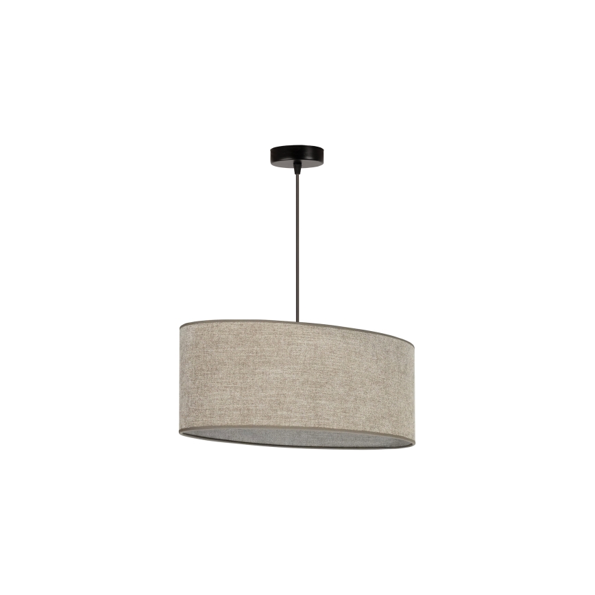 Duolla - Chandelier on a string OVAL 1xE27/15W/230V brown