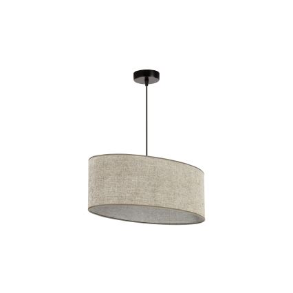 Duolla - Chandelier on a string OVAL 1xE27/15W/230V brown