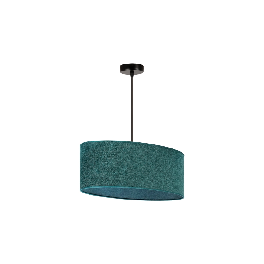 Duolla - Chandelier on a string OVAL 1xE27/15W/230V green