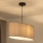Duolla - Chandelier on a string OVAL 1xE27/15W/230V grey