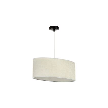 Duolla - Chandelier on a string OVAL 1xE27/15W/230V grey