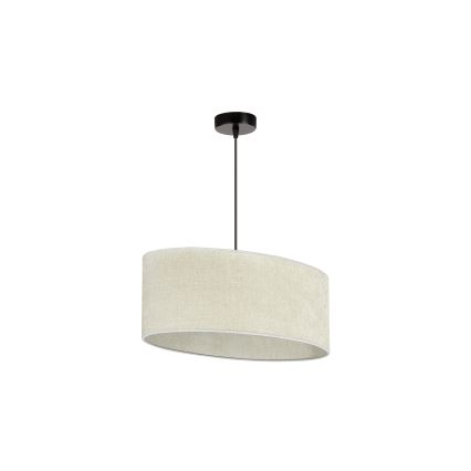 Duolla - Chandelier on a string OVAL 1xE27/15W/230V grey