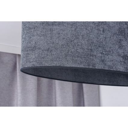 Duolla - Chandelier on a string OVAL 1xE27/15W/230V grey