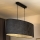 Duolla - Chandelier on a string OVAL 2xE27/15W/230V grey