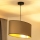 Duolla - Chandelier on a string OVAL VEGAN 1xE27/15W/230V beige