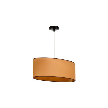 Duolla - Chandelier on a string OVAL VEGAN 1xE27/15W/230V brown