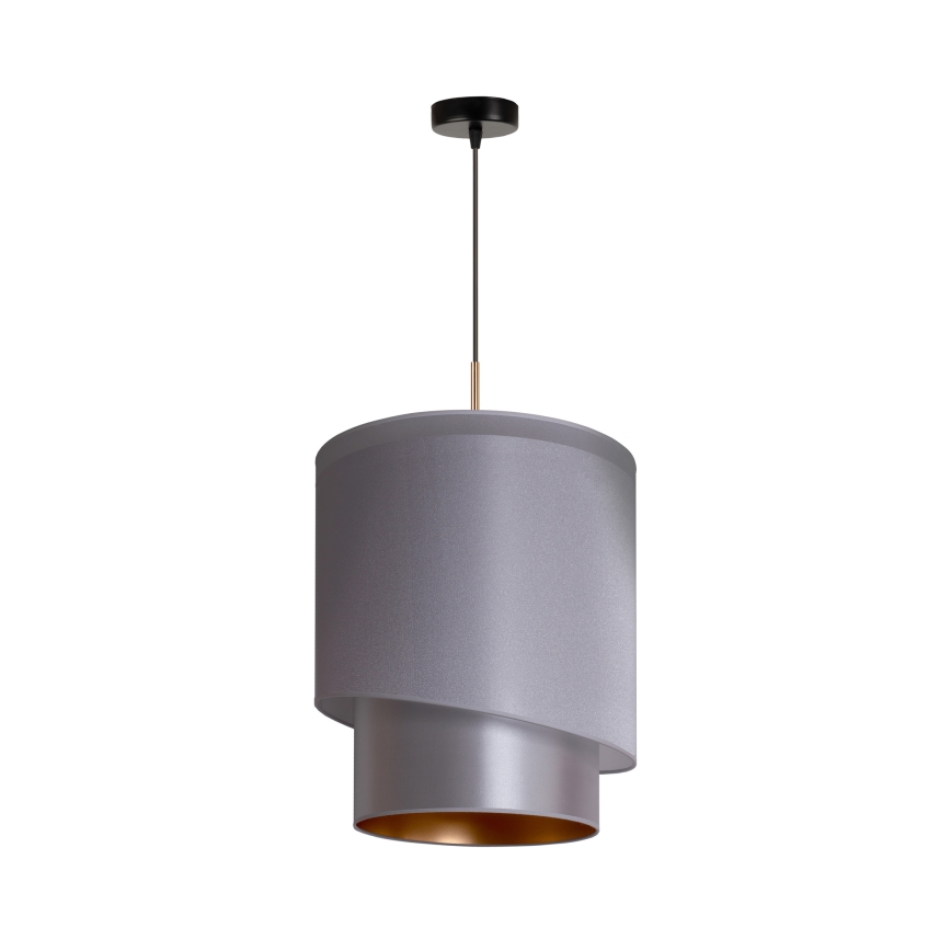 Duolla - Chandelier on a string PARIS 1xE27/15W/230V d. 40 cm silver/gold