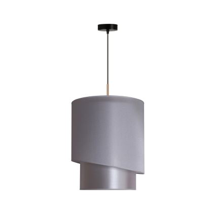 Duolla - Chandelier on a string PARIS 1xE27/15W/230V d. 40 cm silver/gold