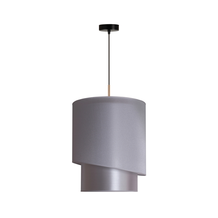 Duolla - Chandelier on a string PARIS 1xE27/15W/230V d. 40 cm silver/gold