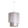 Duolla - Chandelier on a string PARIS 1xE27/15W/230V d. 40 cm silver/gold