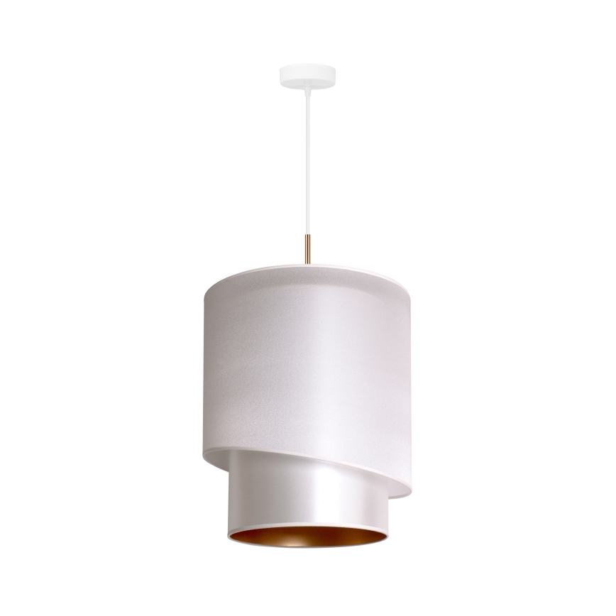 Duolla - Chandelier on a string PARIS 1xE27/15W/230V d. 40 cm silver/gold